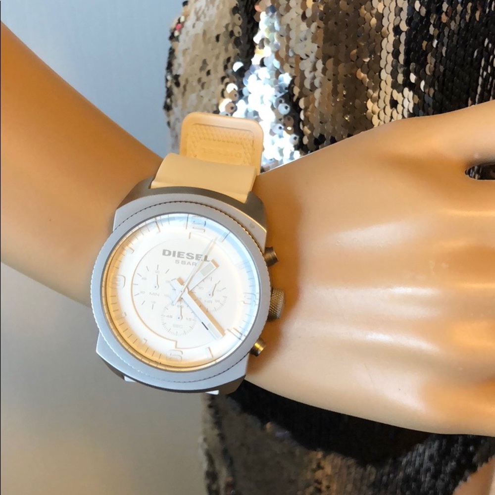 Diesel watch, white